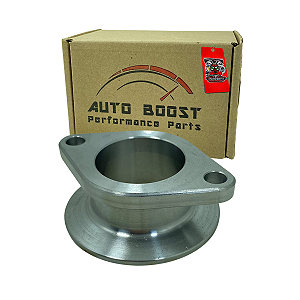 FLANGE ADAPTADOR W45 PADRAO 2 FUROS - AUTO BOOST