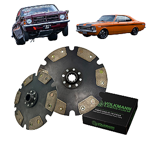 DISCO DE EMBREAGEM CERAMICA OPALA 250S - 250MM - ESTRIA FINA - VOLKMANN