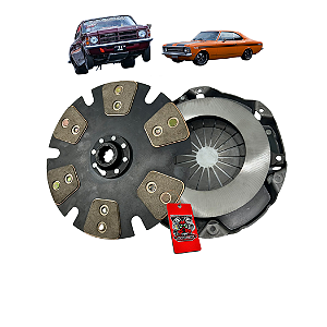 KIT EMBREAGEM OPALA 250S 1200LBS 480CV - 250MM ESTRIA GROSSA - VOLKMANN
