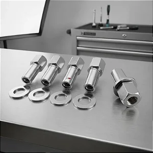 PORCA DE RODA MODELO WELD M12 x 1,5 - UNIDADE - POKE