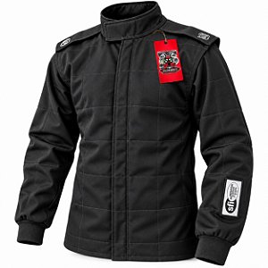 JAQUETA  PARA ARRANCADA TORQ ANTI CHAMAS PRETA - CORSA