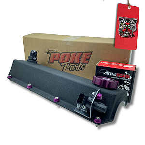 KIT TAMPA DE VALVULA + SUPORTE + SENSOR DE FASE COR ROXA - POKE