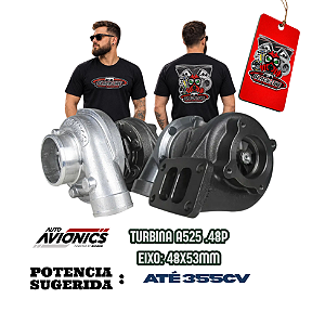 TURBINA A525 .48P - 48x53MM- AUTO AVIONICS