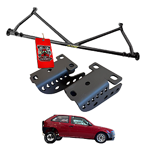 EIXO TRASEIRO + SUPORTE LEVE LINHA GOL G1 / G4 - AG