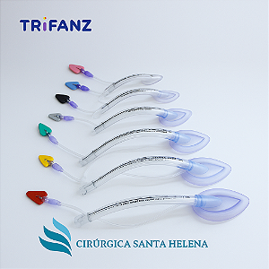 Máscara laríngea descartável para intubação (PVC) RMS:82521399003