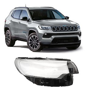 Lente Farol Jeep Compass 2022 2023 2024 2025 Motorista Passageiro Esquerdo Direito