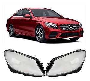 Lente Farol Mercedes C180 C200 C250 C300 2015 2016 2017 2018