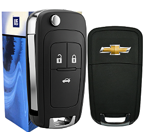 Capa Chave Canivete Onix Cruze Montana Spin Prisma Tracker 2 3 4 5 Botões