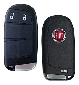 Carcaça Para Chave De Presença Fiat Argo Cronos Pulse Toro 2 Botões