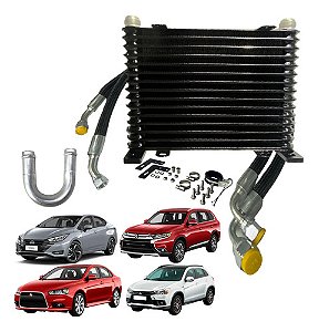 Kit Trocador Calor Óleo Câmbio Outlander Asx Fluence Lancer