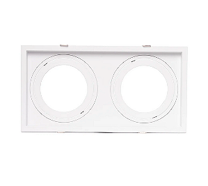 EMBUTIDO PAR30 QUADRUPLO RECUADO BRANCO