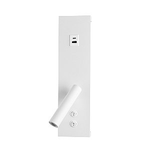 ARANDELA LED ENNA IP20 C/USB 3+9W 3000K BR 2850