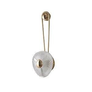 ARANDELA LED RIVA 5W 3000K DOURADO 2725