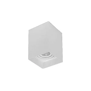 SPOT DE SOBREPOR QUADRADO CARINA GU10 1MR16 BRANCO SS 7804