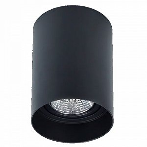 SPOT DE SOBREPOR REDONDO CARINA E27 1PAR20 PRETO SS 7707