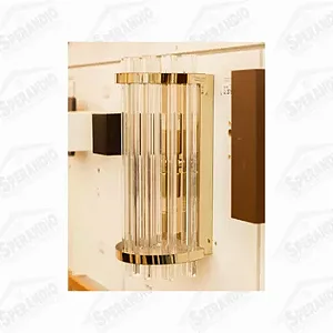 ARANDELA SEGIN 35CM 2XG9 IP20 100-240V DOURADO AD 2023