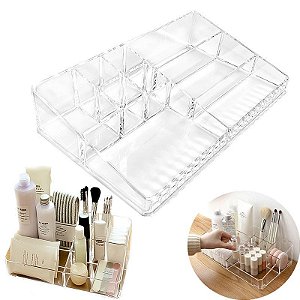 Organizador de Maquiagem Acrílico Cosméticos Batom Premium