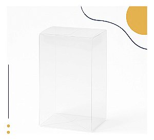 12un Acetato 12x7x7 Transparente Embalagem Presentes Brindes