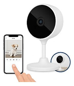 Câmera Ip Inteligente Tuya 3mp Wi-fi Alexa Visão Noturna App