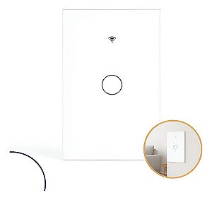 Interruptor Wi-fi Inteligente Compatível Alexa Google Touch (COMPONENTE)