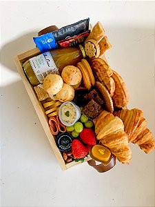 Cesta de café da Manhã Para Duas Pessoas | Cesta Café M  - Ideal para  2 pessoas