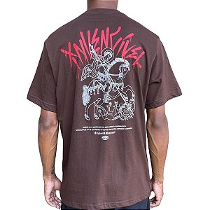 Camiseta Chronic 3840 Marrom