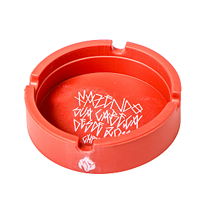 Cinzeiro Silicone Redondo Telha