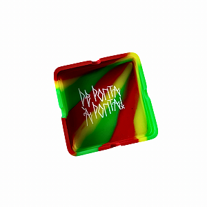 Cinzeiro Silicone Quadrado Rasta 3