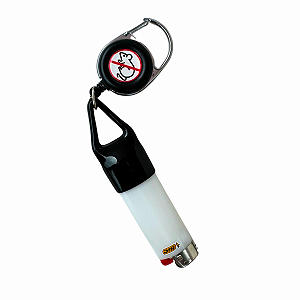 Chaveiro Anti-Rato Porta Isqueiro Bic Pequeno Preto