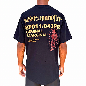 Camiseta Chronic Mano Fler 02 Conexão SP x PR Abençoado demais pra Reclamar