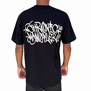 Camiseta Chronic Mano Fler 07 SP011 x 043PR Grafite Rua