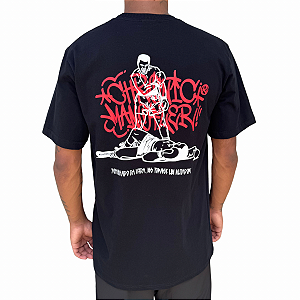 Camiseta Chronic Mano Fler 13 Apanhando da Vida me Tornei Um Vencedor Costas