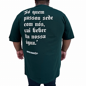 Camiseta Big Chronic Mano Fler Verde Cannabis 06