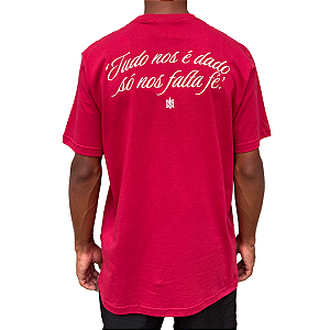 Camiseta Mato Seco 05 Vermelho Pimenta