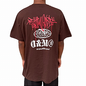 Camiseta Chronic 4040 Marrom