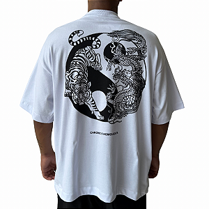 Camiseta Chronic OverSized Linha Pro 4118 Branco