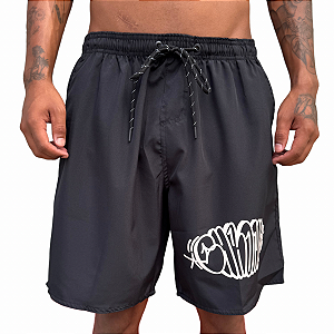 Shorts Chronic Hydronatic Preto Tag Chronic Bubble