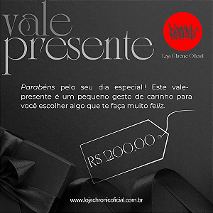 Vale Presente R$ 200,00