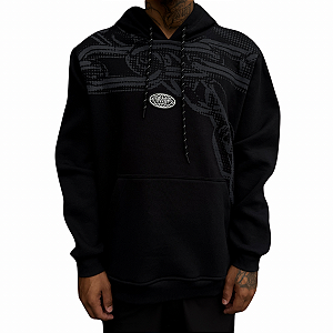 Blusa Moletom W943 Preto Corrente
