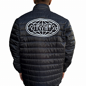 Jaqueta Chronic Puffer Preto Tag Costas
