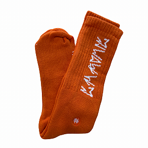 Meia Chronic ® Cano Alto 2021/012 V3 Laranja