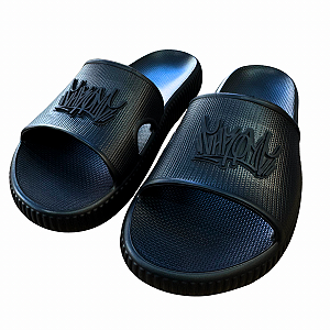 Chinelo Slide Chronic Gummy 02 Preto