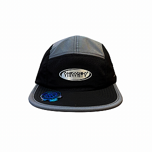 Boné Five Panel Chronic 2025-181 Preto C/ Cinza
