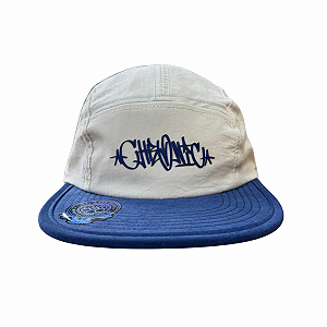 Boné Five Panel Chronic 2025-193 Bege C/ Azul