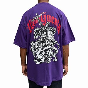 Camiseta Oversized Chronic 4465 Roxo Maseu