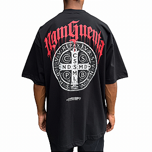 Camiseta Oversized Chronic 4474 Preto