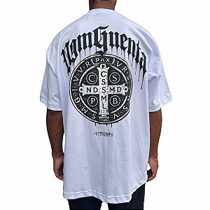 Camiseta Oversized Chronic 4474 Branco