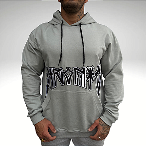 Blusa Moletom 002V1 Cinza