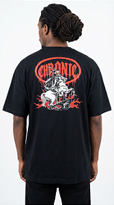 Camiseta Oversized Chronic 4478 Preto