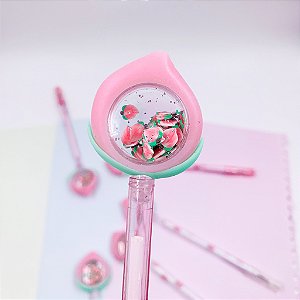 Caneta Pêssego Perfumada